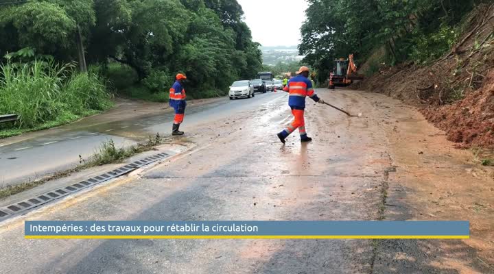 Intemp Ries Des Travaux Pour R Tablir La Circulation