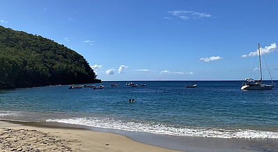 Les Anses d’Arlet : toutes les plages interdites à la baignade