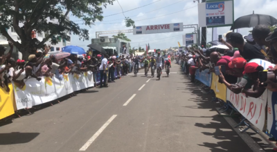 Tour cycliste 2023 : Edwin Nubul, vainqueur de la 6ème étape entre Sainte-Luce et le Francois