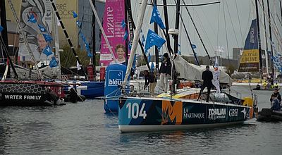 Transat Jacques-Vabre : "Le bateau va bien, les hommes aussi !"