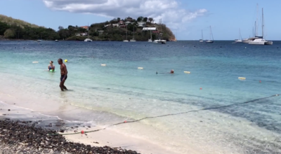 Anse Mitan : baignade interdite en raison d'une pollution des eaux