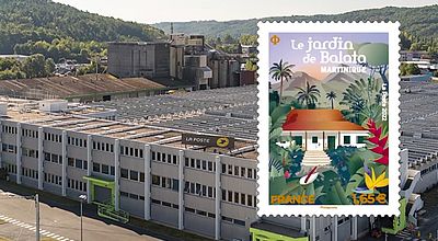 Jardin de Balata : 400 000 timbres à son effigie dans toute la France