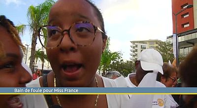 Bain de foule pour Miss France