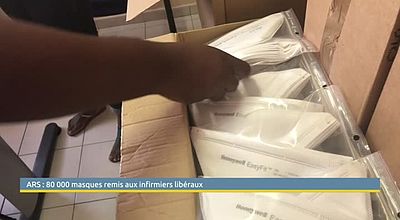 ARS: 80 000 masques remis aux infirmiers libéraux