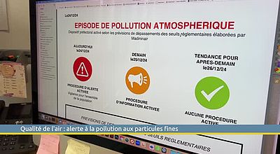 Qualité de l'air : alerte à la pollution aux particules fines