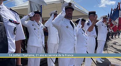 14 Juillet : Typhaine, 21 ans au service de la France