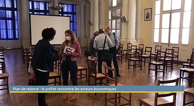 Plan de relance : le préfet rencontre les acteurs économiques