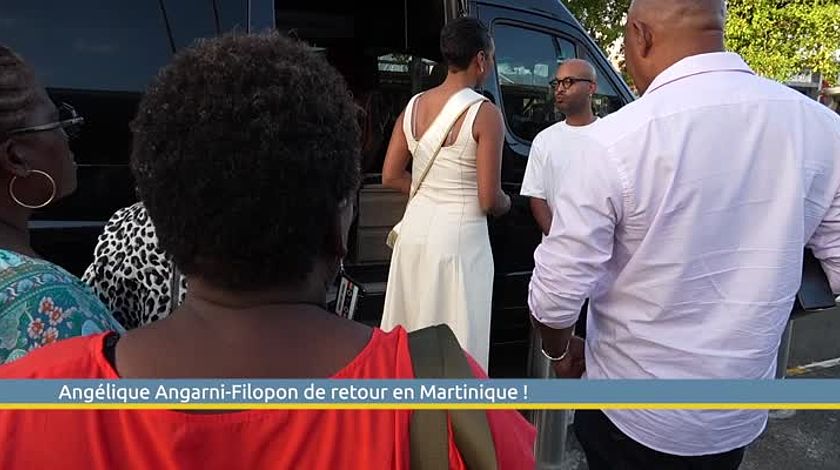 Angélique Angarni-Filopon de retour en Martinique !