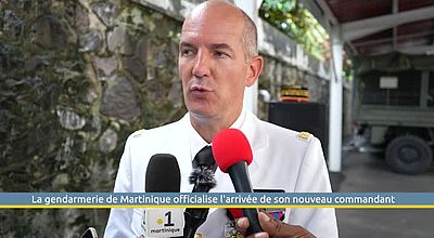 La gendarmerie de Martinique officialise l'arrivée de son nouveau commandant