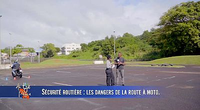 video | sécurité routière : les dangers de la route à moto.