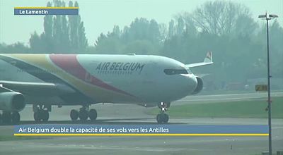 Air Belgium double la capacité de ses vols vers les Antilles