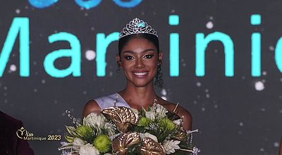 Chléo Modestine couronnée Miss Martinique 2023