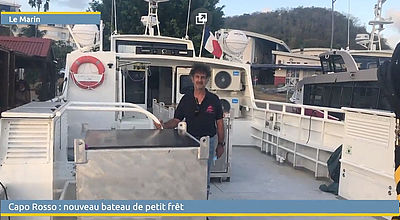 Capo Rosso : Bateau de fret, destination Sainte Lucie !