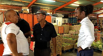 video | Élections européennes : Rody Tolassy du Rassemblement National en visite en Martinique