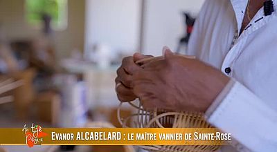 Evanor Alcabelard : Le  maitre vannier de sainte-Rose.