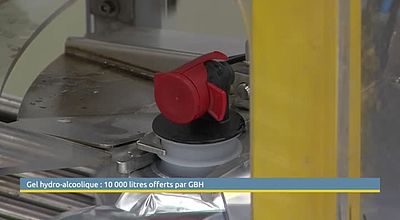Gel Hydro-alcoolique: 10 000 litres offerts par GBH
