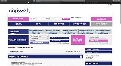 Présentation de la plate-forme civiweb.com