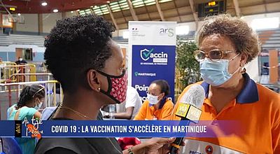 Covid 19 : la vaccination s'accélère en Martinique