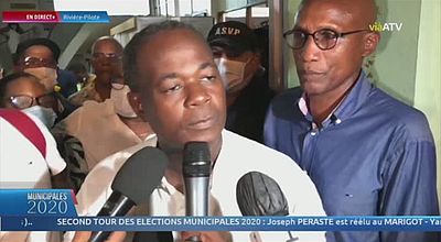 Municipales : Jean-François Beaunol est le nouveau maire de Rivière-Pilote
