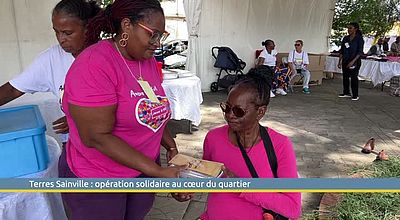 Terres Sainville : opération solidaire au cœur du quartier