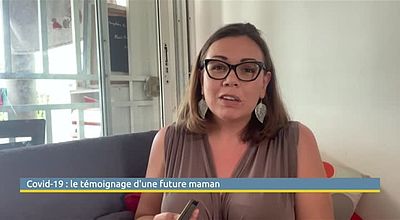 Covid-19: le témoignage d'une future maman