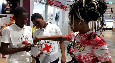 Option Croix-Rouge : les collégiens en mission humanitaire