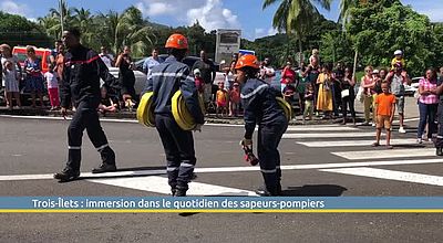 Trois-Ilets : immersion dans le quotidien des sapeurs-pompiers