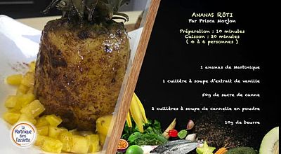 La Martinique dans l'Assiette - Ananas rotis
