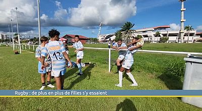 Rugby : de plus en plus de filles s'y essaient