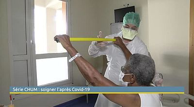 Covid-19:  la réadaptation des patients guéris