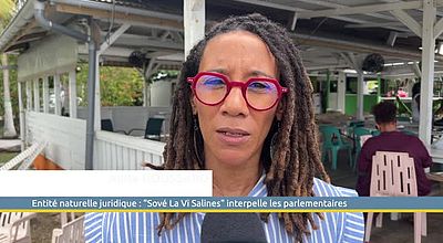 Entité naturelle juridique : l'association Sové La Vi Salines interpelle les parlementaires