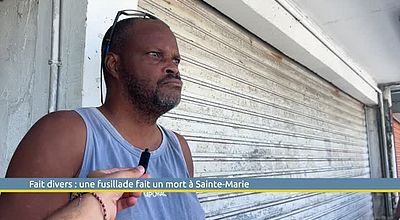 Fait divers : une fusillade fait un mort à Sainte-Marie