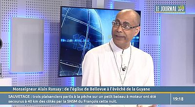 Monseigneur Alain Ransay : de l'église de Bellevue à l'évêché de la Guyane