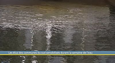 Les élus des communes du sud sensibilisés durant la semaine de l'eau