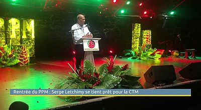 Rentrée du PPM : Serge Letchimy se tient prêt pour la CTM
