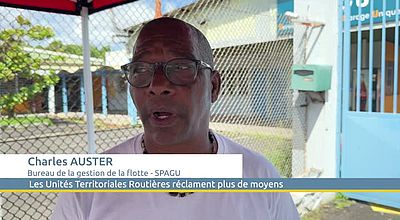 Les Unités Territoriales Routieres de Martinique demandent plus de moyens