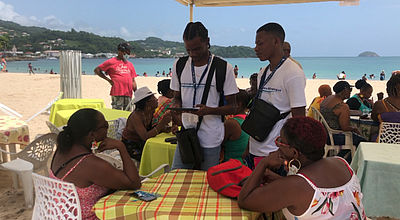 CTM : des jeunes enquêteurs au contact des Martiniquais