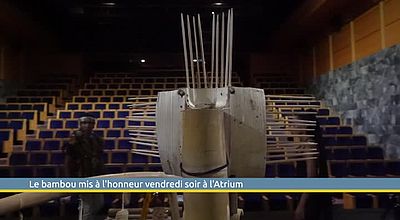 Le bambou mis à l'honneur vendredi soir à l'Atrium