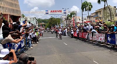 Tour cycliste : première victoire martiniquaise