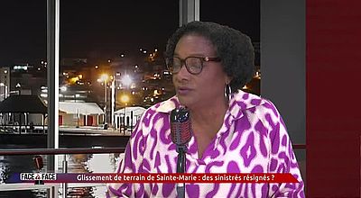 Agnès LÉRY, présidente association des sinistrés samaritains.