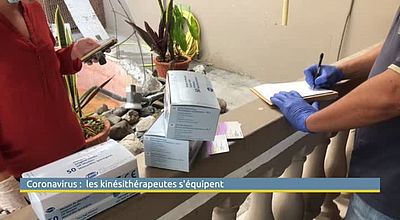 Coronavirus: les kinésithérapeutes s'équipent