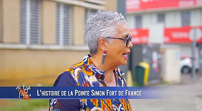 video | L'histoire de la Pointe Simon  fort de france .