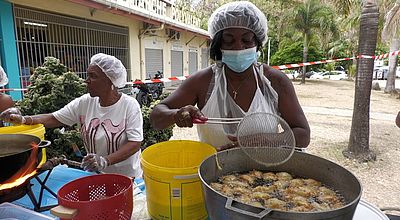 video | Diamant : les accras ont toujours la côte