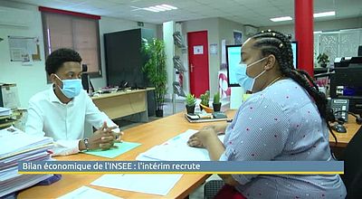 Bilan économique de l'INSEE : l'intérim recrute