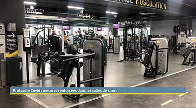 protocole covid : mesures renforcées dans les salles de sport