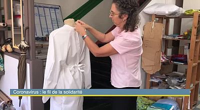 Coronavirus: le fil de la solidarité