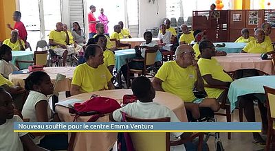 Rencontre intergenerationnelle au centre Emma Ventura
