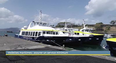 Vedettes maritimes : assurer un service minimum