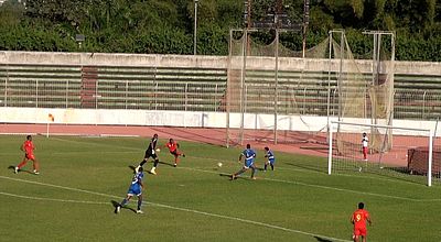 video | Football : l'Aiglon du Lamentin bat l'US Riveraine 2 - 0