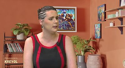 Rézonans Kréyol, aujourd'hui Marie reçoit  IVY JALTA.